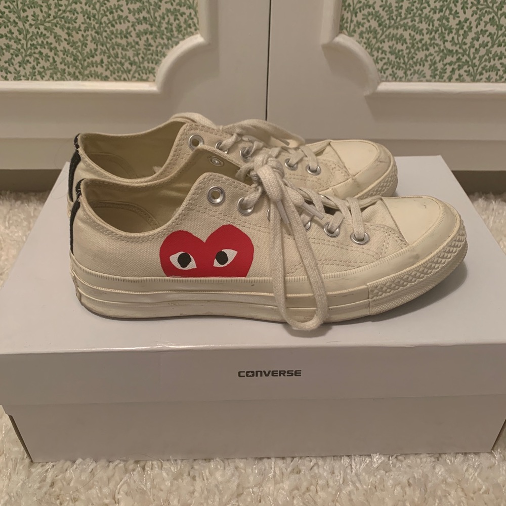 Commes Des Garcons (cdg) Low-Top Converse